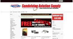 Desktop Screenshot of aircraftspruce.eu